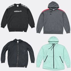 Adidas Sweatshirts and Hoodies Lot