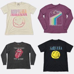 CR13033 Vintage Music T shirts