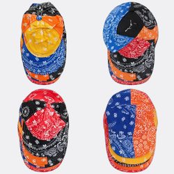 CR12893 upcycle bandana Caps