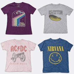 CR13110 Vintage Music T-Shirts