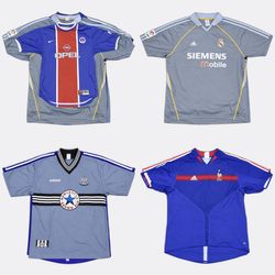 Maillots de football vintage