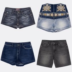 Y2K Denim Shorts
