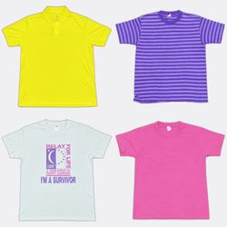 Plain and Graphic Casual T-Shirts