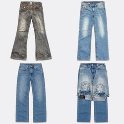 CR12958 Vintage True Religion Men jeans