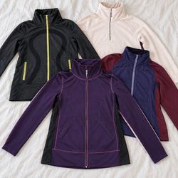 Lote de Jaquetas, Sweats e Roupas Exteriores da Lu..