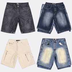 Y2K Hip Hop Denim Shorts Selection