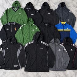 Adidas Windbreaker Jackets Bundle