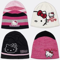 Hello Kitty Graphic Knit Beanies