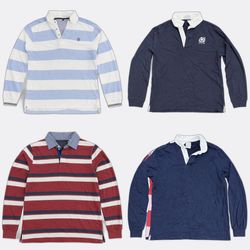 Cotton Traders Blue Harbour Rugby Shirts