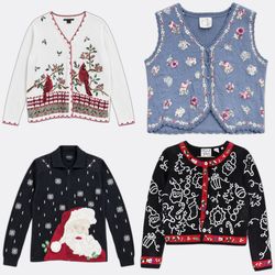 1576 Christmas Knitwear Cardigans