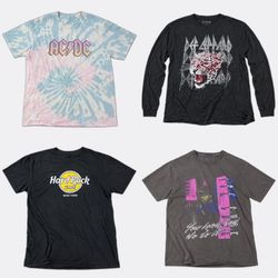 CR14026 Vintage Music T-Shirts Bundle
