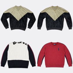 Polo Ralph Lauren Lacoste Crewneck Sweatshirts
