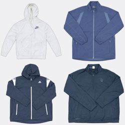 Vestes coupe-vent Nike adidas