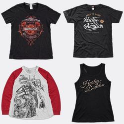 CR13328 Vintage Harley Baby Tees Bundle