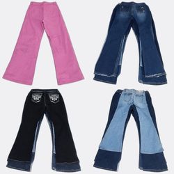 Y2K Embellished Pants (Flared, Straight & Skinny) ..
