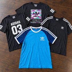 adidas Printed and Plain T-Shirts (FNC:250)