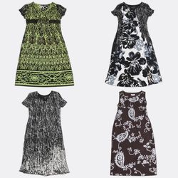 Md123 multi shade dress 6p 30/9/26