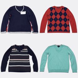 Pull-over en maille haut de gamme Tommy Hilfiger p..