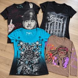 Code#075 Guess Abercrombie & Fitch Graphic Printed..