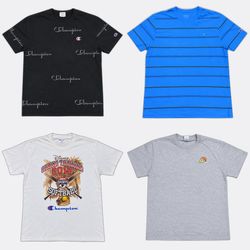 💥 RV5128 Champion Graphic T-Shirts