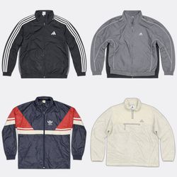 DB724 Adidas Windbreaker Jackets
