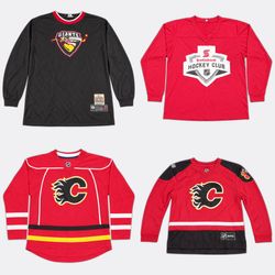 Reebok NHL NFL Fanatics Hockey Jersey T-Shirts
