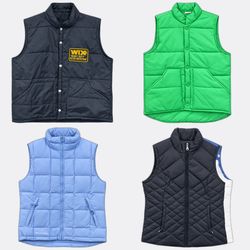 (FV-2855) Columbia The North Face Puffer Vests