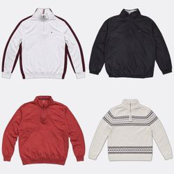 Tommy Hilfiger 1/4 Zip Knitwear Sweaters