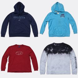Hollister Long Sleeve T-Shirts and Sweatpants