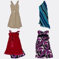 Robes mini imprimées et unies pour femmes