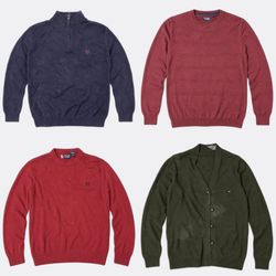 Chaps Pullover and Zip Sweaters