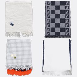 Fendi Patterned and Solid Scarves
