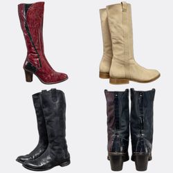 Op vintage 391 Bottines à talons hauts stylées
