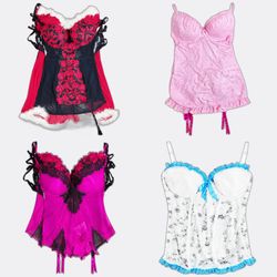 Women's Lingerie Bustiers and Camisoles