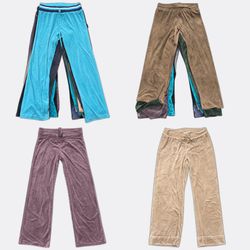 SD 598 Juicy Couture Velour Track Pants Sweatpants..