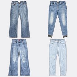 1144 Levi's Denim Straight Jeans