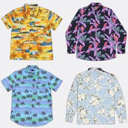 💥 RV5103 Hawaiian Shirts Men Shirts