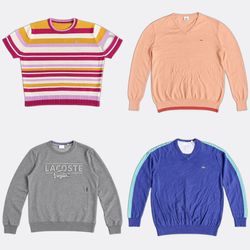 Lacoste Sweaters Knitwear Selection