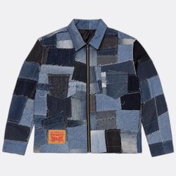 Upcycled Levi's Patchwork Denim Jackets