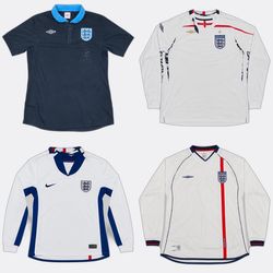 Umbro Nike England Football Shirts