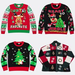 CR13745 Christmas-Pullover-Bündel