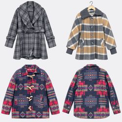 (FV-2867) Guess True Grit Outerwear Coats