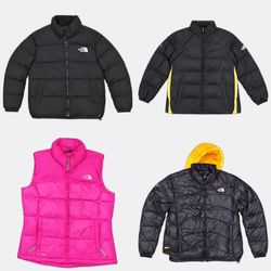 Les vestes matelassées The North Face