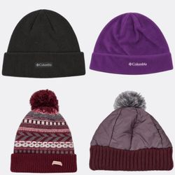 Columbia Knit and Fleece Winter Beanies