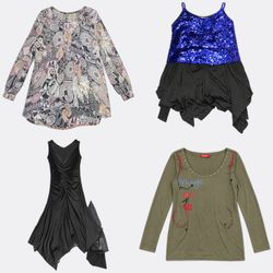 Women's Assorted Tops and Party Dresses