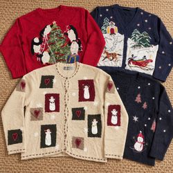 Code#093 Novelty Christmas Knitwear and Vests