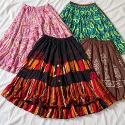Y2K Festival Skirts - Vintage Mix (6 pcs)