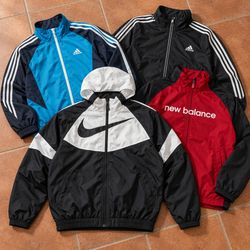 PF3259 Nike adidas track jackets