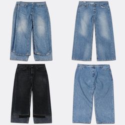 LEVIS MIX CODED DENIM JEANS (OVERSIZE) - BUNDLE 05