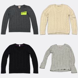 Y2K Retro Sweater – Stylish Vintage Knit Pullover ..
